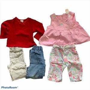 Lot of Girls 2T Clothing-Multiple Brands-5 pieces